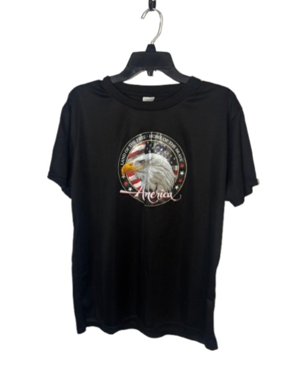 Land Of The Free Home Of The Brave Eagle Freedom Shirt America Large